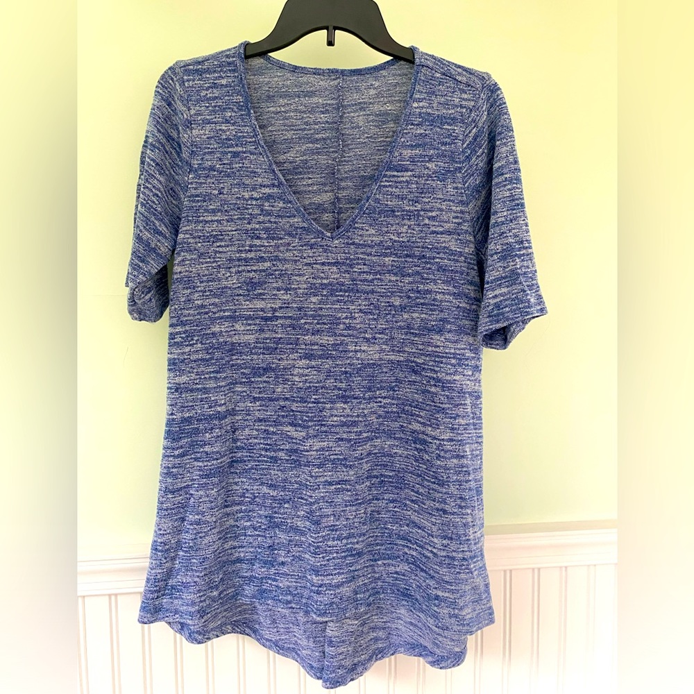 Blue sweater top